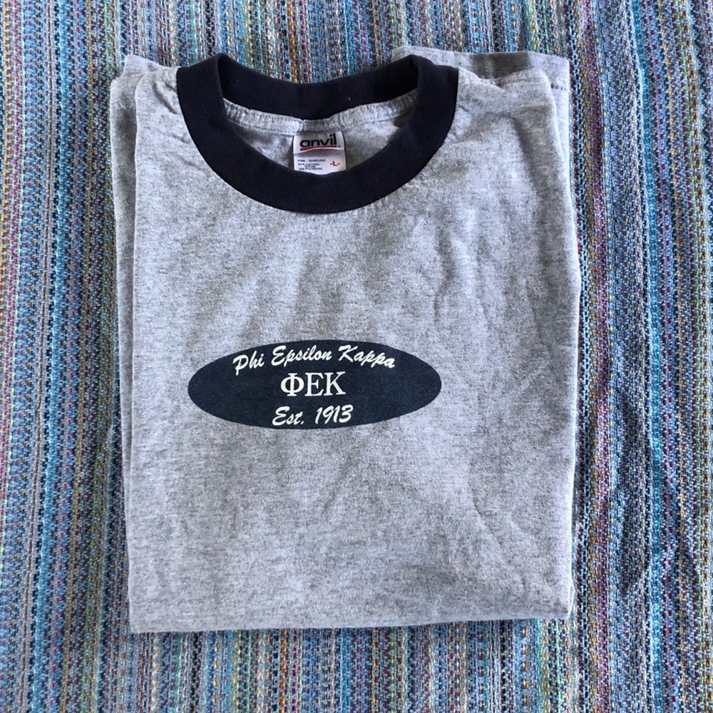 vintage phi epsilon kappa shirt